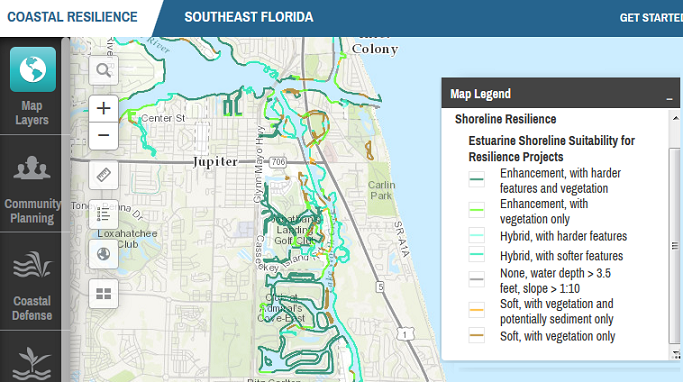 SURP Research Supports Coastal Resilience Web Application