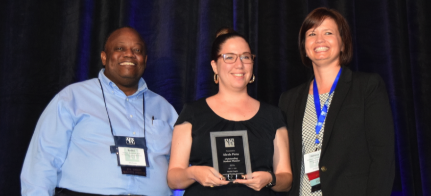 Alexis Peña Wins Florida Student Planner of the Year Award